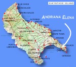Zante Zakynthos Map