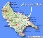Zante Zakynthos Map