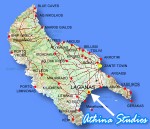 Zante Zakynthos Map
