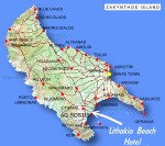 Zante Zakynthos Map