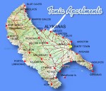 Zante Zakynthos Map